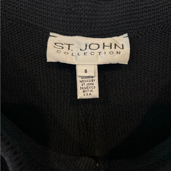 St. John collection Knit Trousers wide leg trousers - Picture 4 of 4